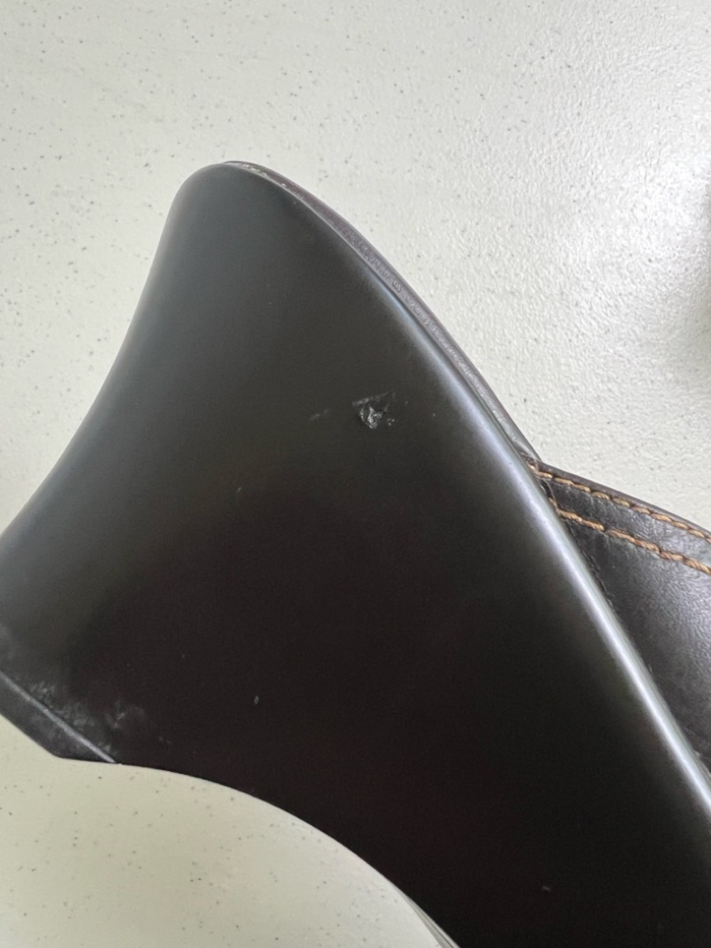 Tommy Hilfiger Kerry 2 Leather Criss-cross Slide Sandals Wedge Heel Vintage - Picture 5 of 9